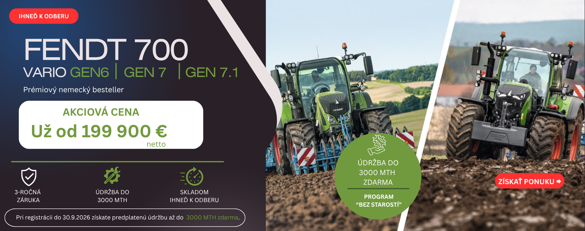 Fendt 700 Vario Gen6 | Gen7 | Gen7.1