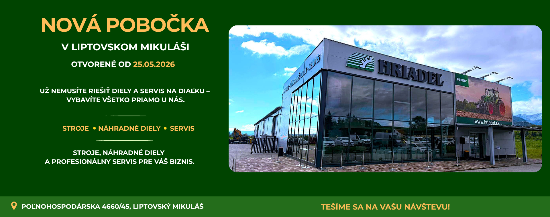 Nová pobočka