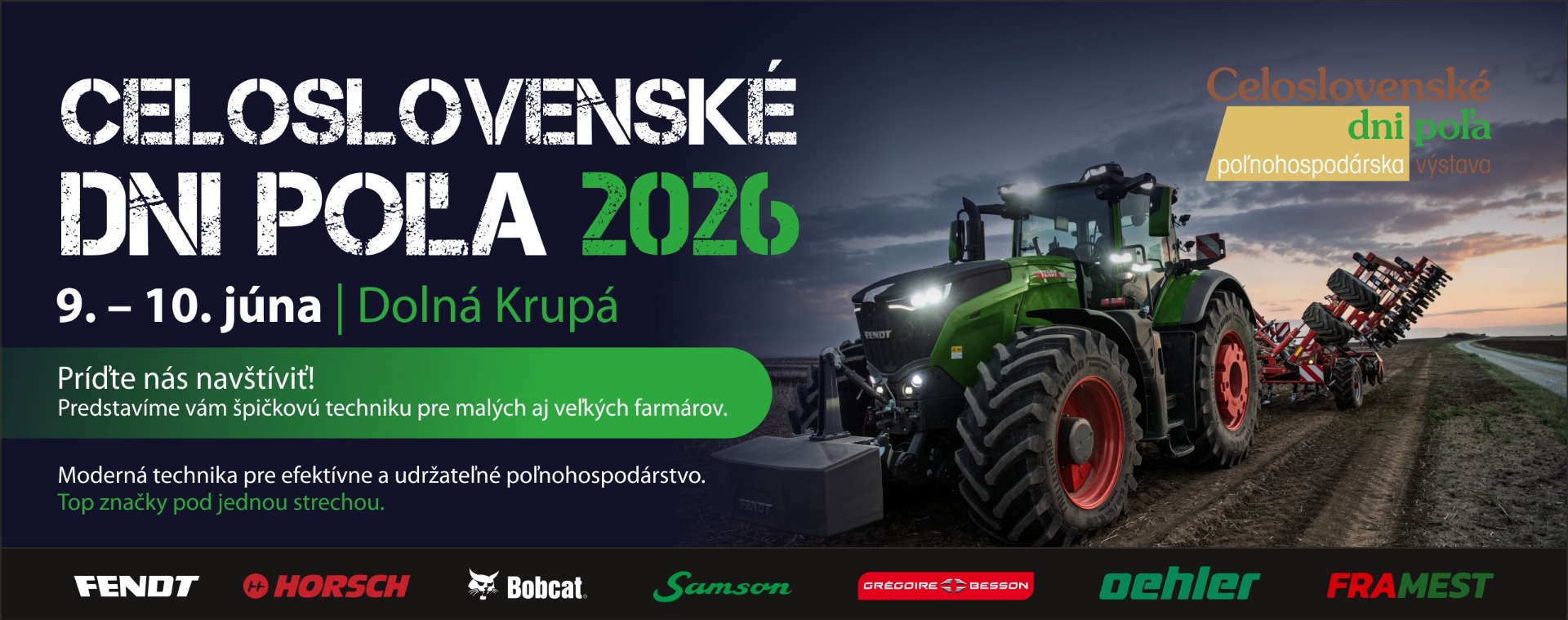 Celoslovenské dni poľa 2026