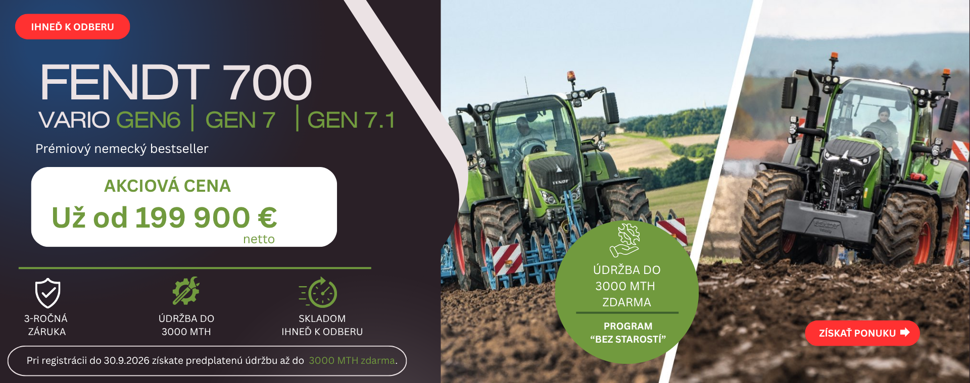 Fendt 700 Vario Gen6 | Gen7 | Gen7.1