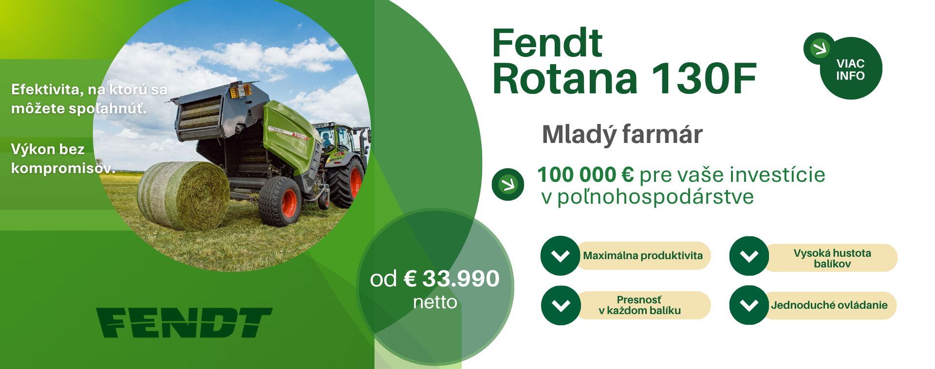 Dotácia až 100 000 € na novú techniku pre mladých farmárov